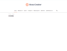Tablet Screenshot of momcenter.com.ph